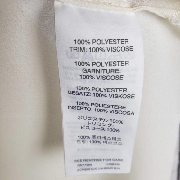 J. CREW Grosgrain Ribbon Trimmed Top - Picture 5 of 8